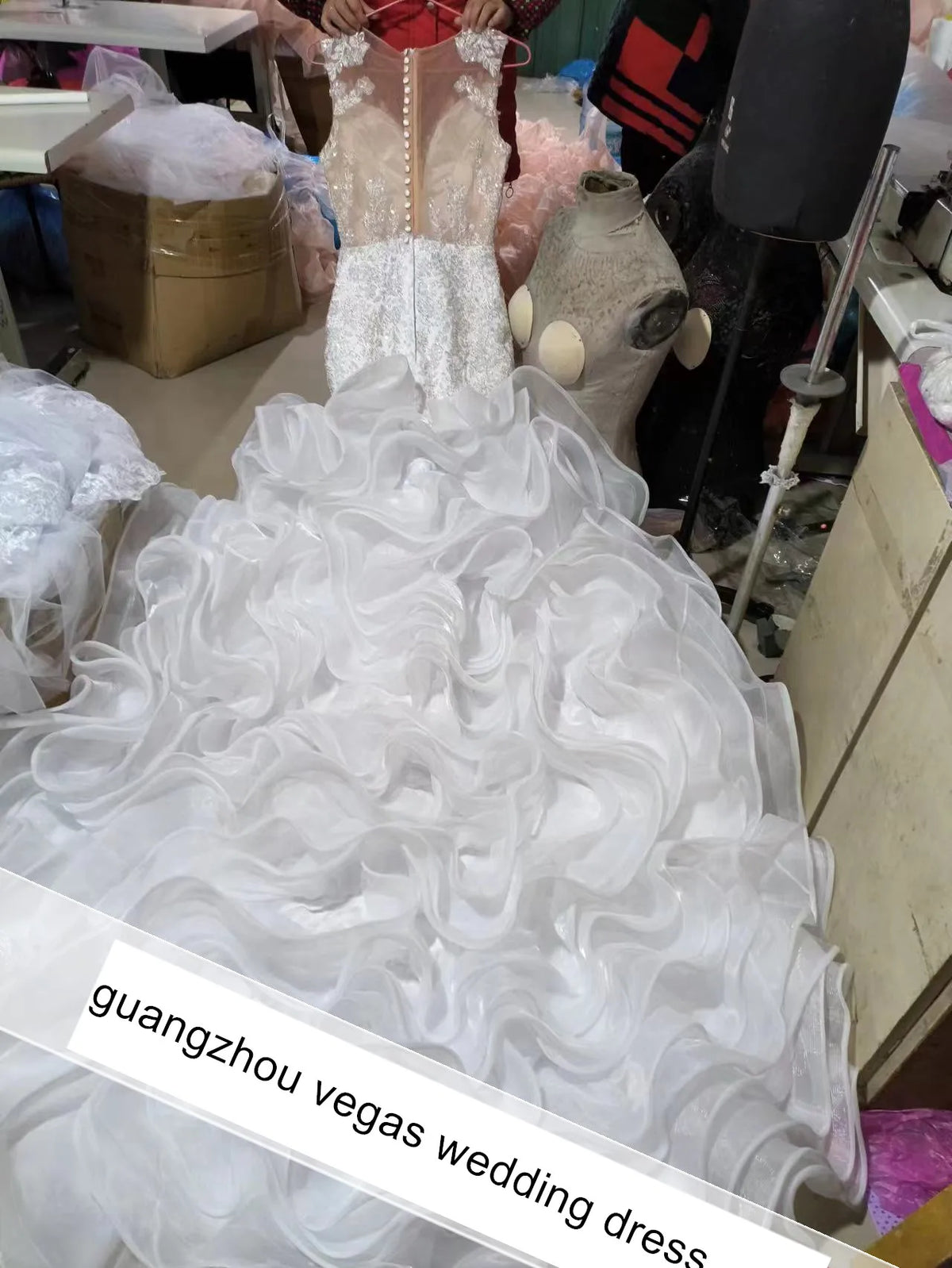 China Factory White Lace Fabric for Wedding Dress Ball Gown Wedding Dresses Sweetheart Custom Wedding Guest Dresses Ladies Women