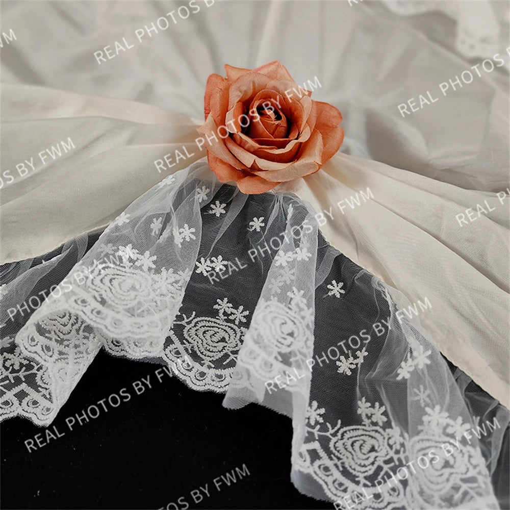 Real Photos High Quality 1920s Vintage 3D Flower Taffeta Wedding Dress Elegant Women Lace Ball Gown Bride Dress for Wedding 2373