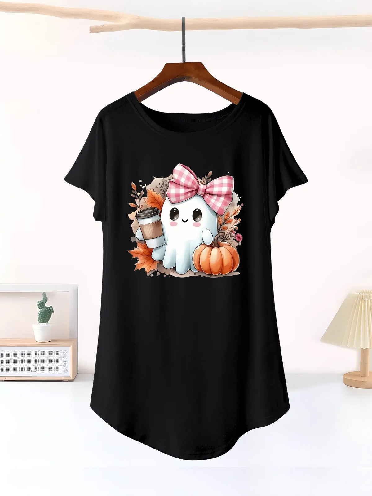 Personalized Women's Letter Print Dress Natural Waist Knitted Fabric A-Line Silhouette Soft US Local POD