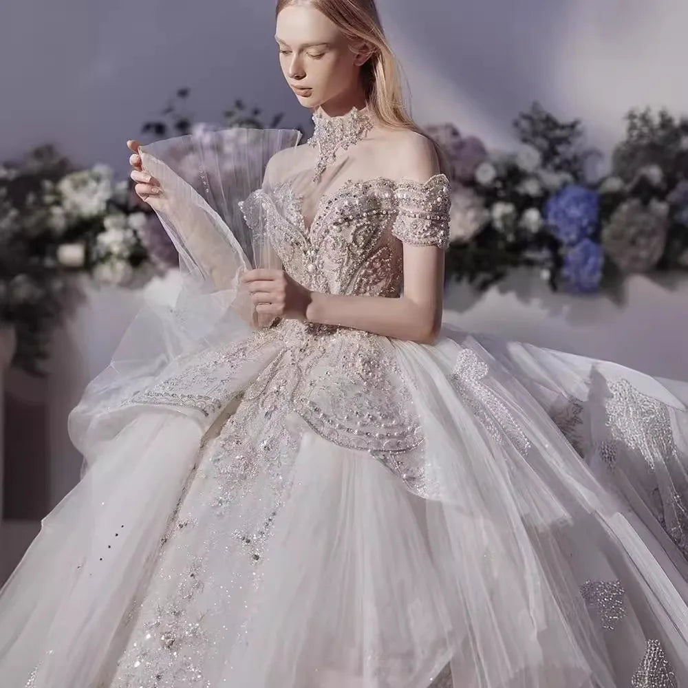 NEW ARRIVAL Beaded Weeding Dresses Women Wedding Dresses 2024 Elegant a Line Wedding Dress