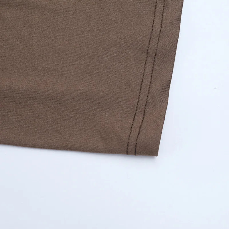 Cross-border Fashion Deep V High Split New Long Dress Pleated Design Sense Celeb Dress Dress