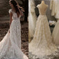 #8100 Prime Quality Real Photos Cap Sleeve Champagne Special Design Lace A-Line Backless Bridal Gown Wedding Dress