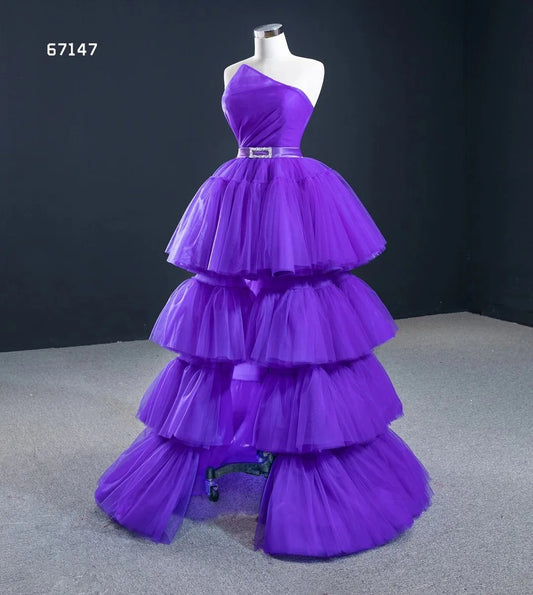 Feishiluo Women's Modern Evening Prom Dress Chapel Wholesale Soft Tulle Party Gown Lace Embroidery Decorations Wedding Dresses