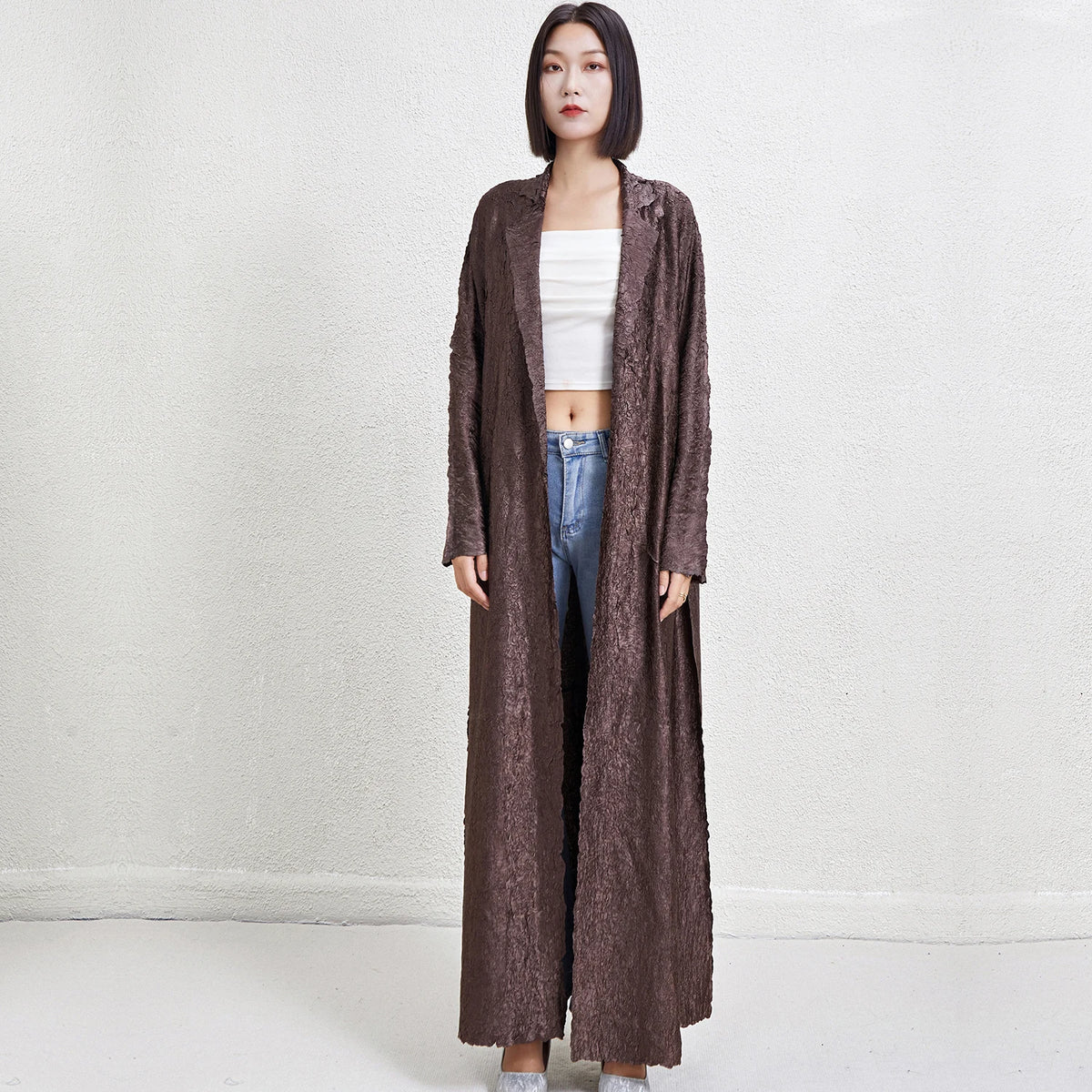 Fast Shipping 2024 Latest Abaya Designs Pleated Polyester Fabric Abaya for Women Casual High Quality Abaya