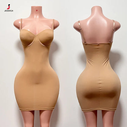 S2718-summer Dresses 2025 Sexy Mini Spaghetti Strap Dress for Women Black Shapewear Dress