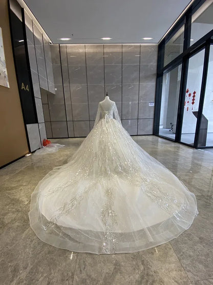 China Factory Customized High Quality Wedding Dress Premium Wedding Dresses Luxurious CHINA Custom Made Wedding Dress