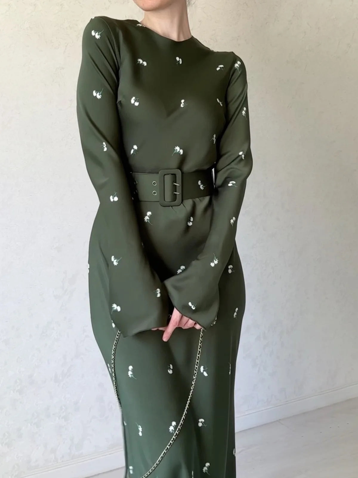 Eid Jersey Solid Modest Under Abaya Dubai 2024 Palestine Women Islamic Clothing Muslim Kaftan Inner Dresses Robe Femme Musulmane