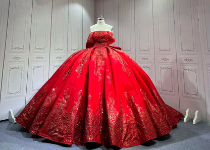 Mumuleo Sleeveless Crystal Vestidos De 15 Anos Pink Quinceanera Dress Sweetheart Neck Glitter Sequin Sweet 15 Gowns With Bow