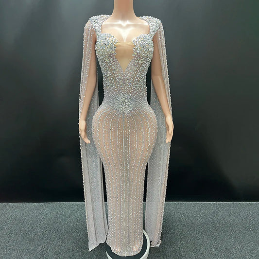 Novance Y3764-B Trending Womens Clothing 2024 Club Dress for Women Sexy Party Formal Luxury Sleeveless Rhinestone Clothing Women