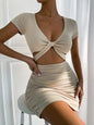 2026  Bodycon Dresses Club Party Ladies Sexy Solid Dress Bandage Tights Bodycon Ladies