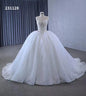 Feishiluo Luxury Designer Plus Size Maternity Bridal Dress Modern Crystal Sequin Beaded Sweetheart Neckline Wedding Ball Gown