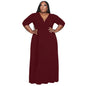 2022 New Arrival Women's Clothing With Belt Solid Color Fashion Long Dresses Women Plus Size Womens Dresses