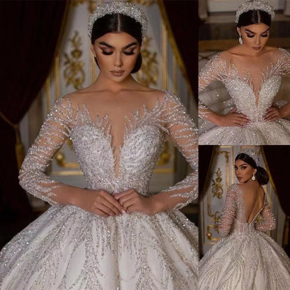 China Factory Customized High Quality Wedding Dress Premium Wedding Dresses Luxurious CHINA Custom Made Wedding Dress