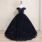 Elegant Modern One-Shoulder Bridal Wedding Dress Lace-up Tutu Skirt Adults Sleeveless Ball Gown Color Changing Sequin Prom Gown