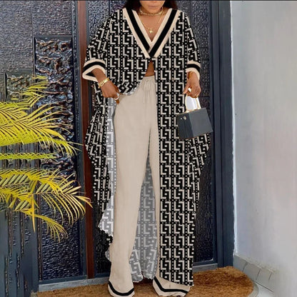 Digital Printed Deep Women Dress Shirt Slim Fit Full Sleeves Wear Fashion Ladies New Autumn Dress