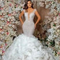 China Factory White Lace Fabric for Wedding Dress Ball Gown Wedding Dresses Sweetheart Custom Wedding Guest Dresses Ladies Women