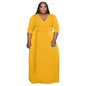 2022 New Arrival Women's Clothing With Belt Solid Color Fashion Long Dresses Women Plus Size Womens Dresses