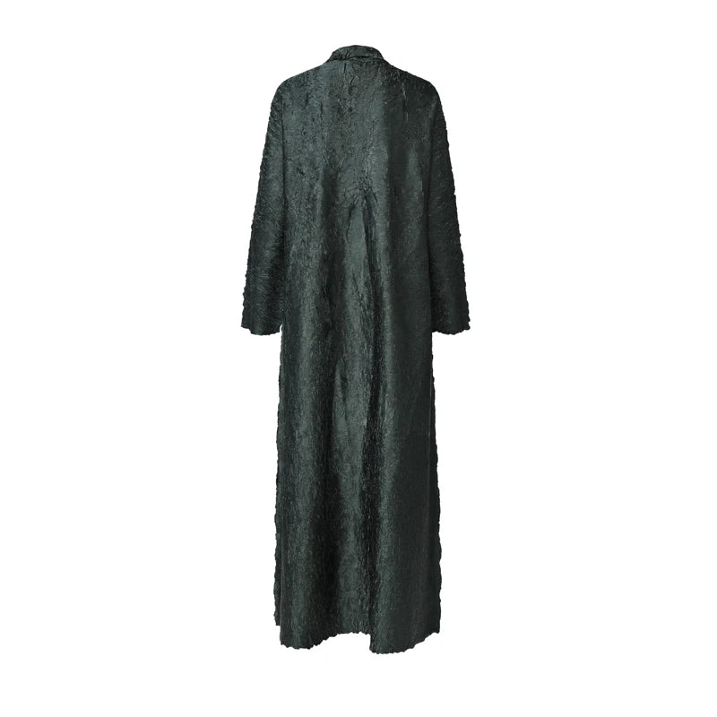 Fast Shipping 2024 Latest Abaya Designs Pleated Polyester Fabric Abaya for Women Casual High Quality Abaya