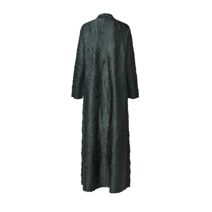 Fast Shipping 2024 Latest Abaya Designs Pleated Polyester Fabric Abaya for Women Casual High Quality Abaya