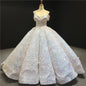 Elegant Modern One-Shoulder Bridal Wedding Dress Lace-up Tutu Skirt Adults Sleeveless Ball Gown Color Changing Sequin Prom Gown