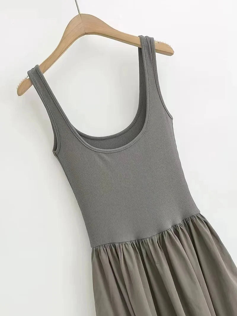 Nice Women's Dress Summer Beach Casual Elegant Breathable Long Dresses Woman Elegant Plain Dresses for Women