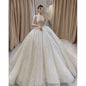 S0156H     New 2025 Latest Design Women Tulle Beading High-end Temperament Bride Wedding Dress