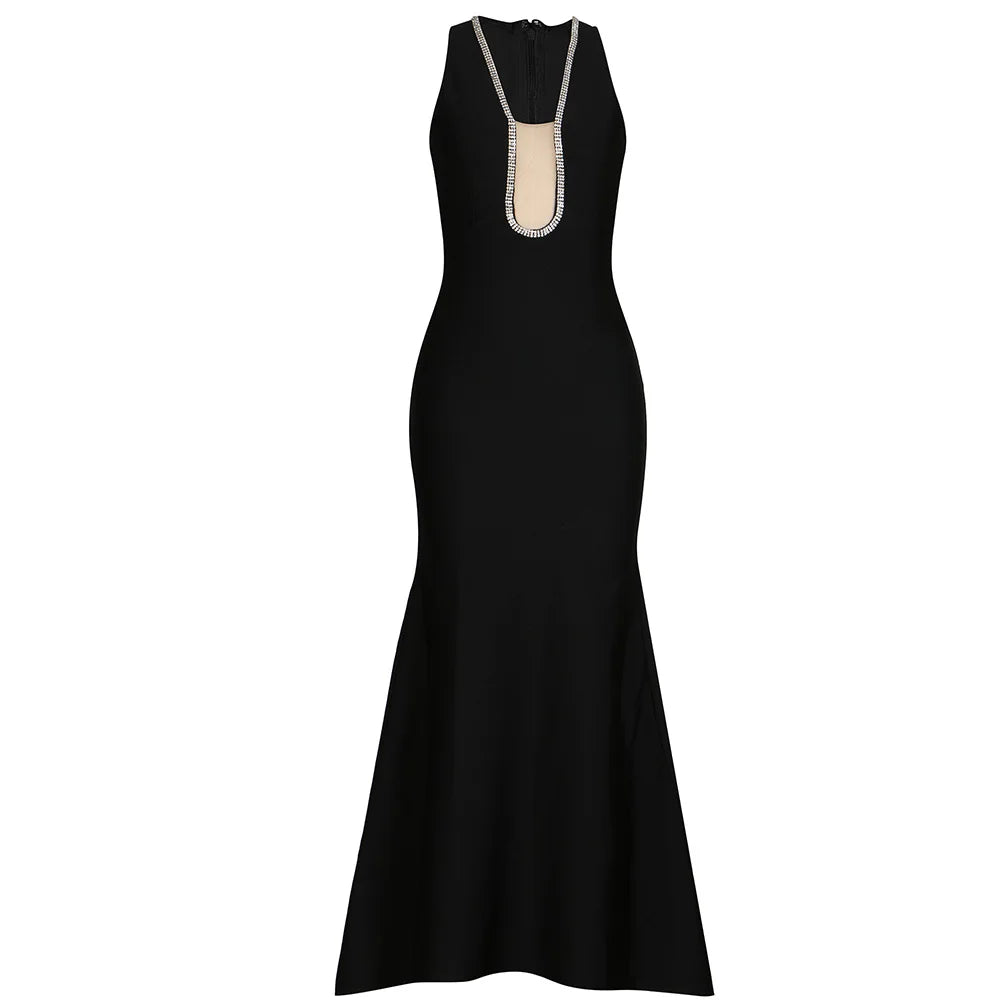 Factory Clearance Elegant Women Dress Fashion Clothing Sexy Dresses Night Crystal Dress Women Rhinestone Dresses Women