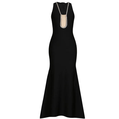 Factory Clearance Elegant Women Dress Fashion Clothing Sexy Dresses Night Crystal Dress Women Rhinestone Dresses Women