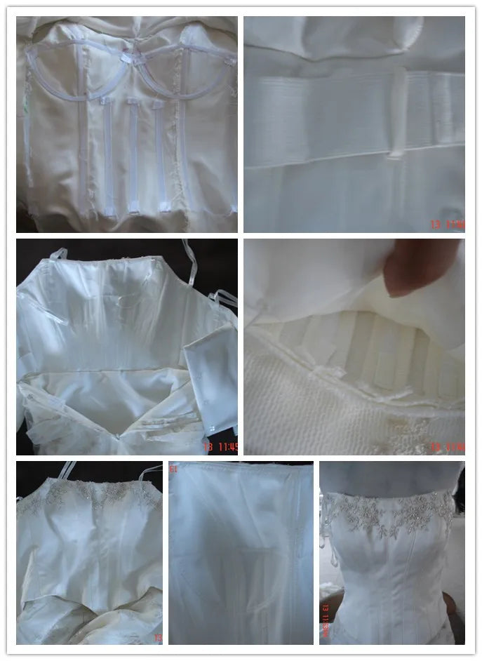 White Wedding Gown Bridal Dress Robe De Mariage 2023 Lace Wedding Dress Bridal Gowns African Mermaid Bridal Gown