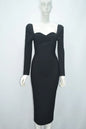 Womens Long Sleeve Backless for Bandage-Midi Dress Casual Style Natural Waist Sexy Breathable Knitting Fabric for Mini-dress