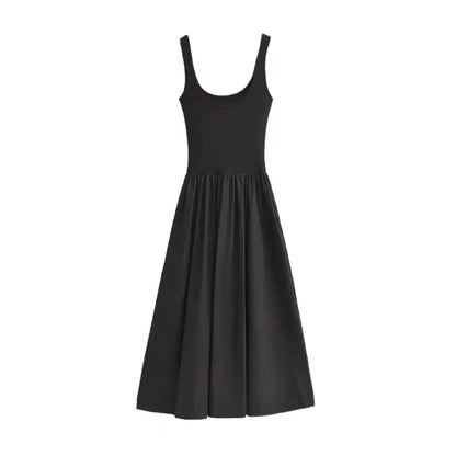 Nice Women's Dress Summer Beach Casual Elegant Breathable Long Dresses Woman Elegant Plain Dresses for Women