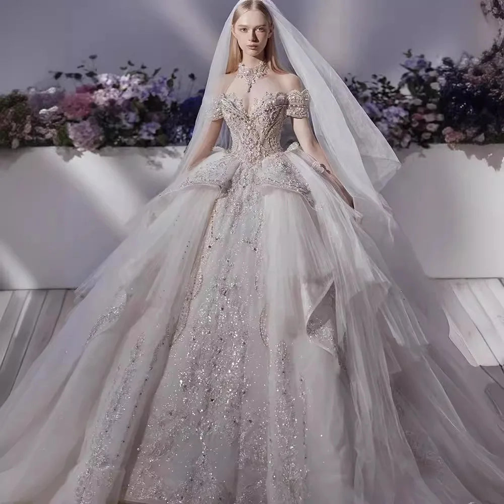 NEW ARRIVAL Beaded Weeding Dresses Women Wedding Dresses 2024 Elegant a Line Wedding Dress