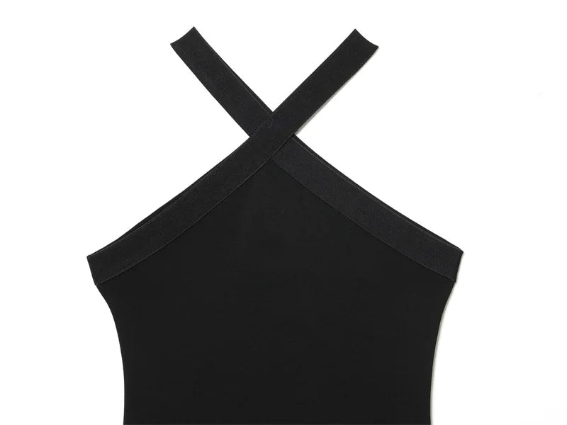 GX4212 Fashion Summer Women Clothes Boutique Sleeveless Evening Long Tassel Dress Sexy Backless Party Maxi Dresses