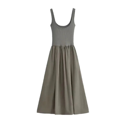 Nice Women's Dress Summer Beach Casual Elegant Breathable Long Dresses Woman Elegant Plain Dresses for Women