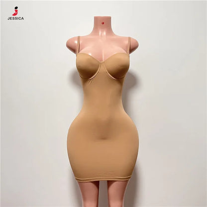 S2718-summer Dresses 2025 Sexy Mini Spaghetti Strap Dress for Women Black Shapewear Dress