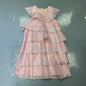 2026 Summer Princess Party Gowns Girls ODM-supplied Solid Pattern Kids Women Dress with Lace Length