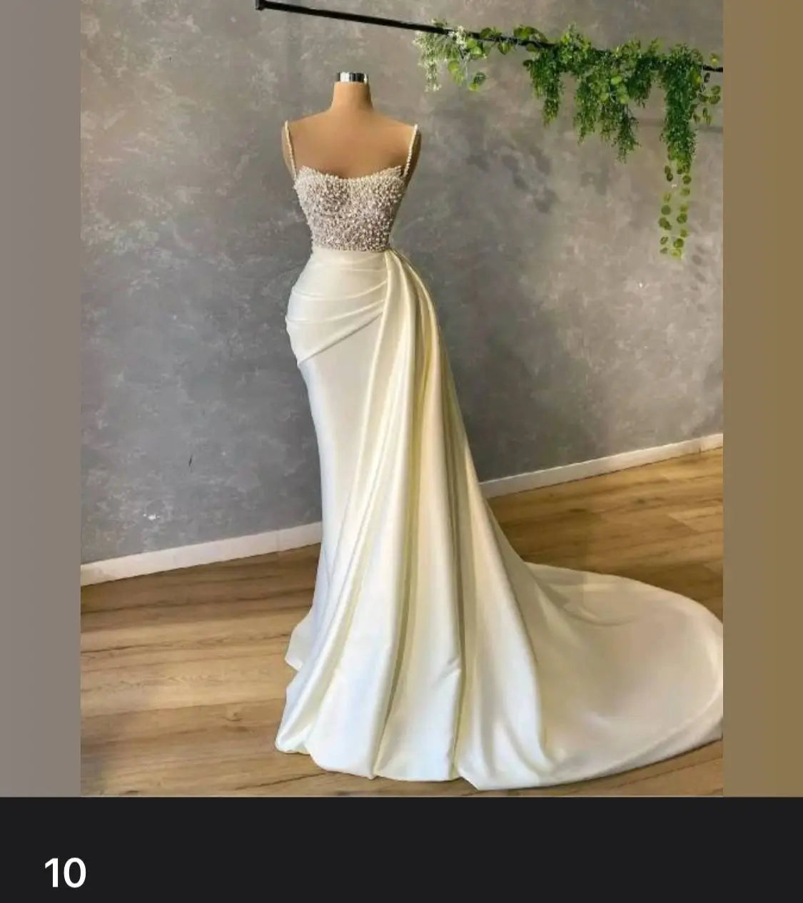 S963A  New High Quality Custom Tube Top  Trailing Super fairy Plus Size Wedding Evening Party Dress