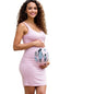 Women's Long Straight Full Sleeve Nightgown Easy Breastfeeding Pregnant Sexy Comfortable Breathable Eco-Friendly Cotton 100%